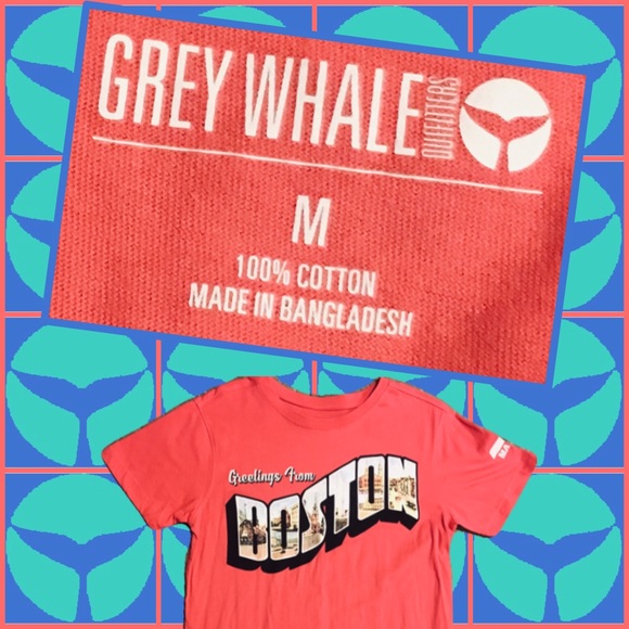 GRAY WHALE OUTFITTER Boston Men’s Salmon Medium - Picture 4 of 4